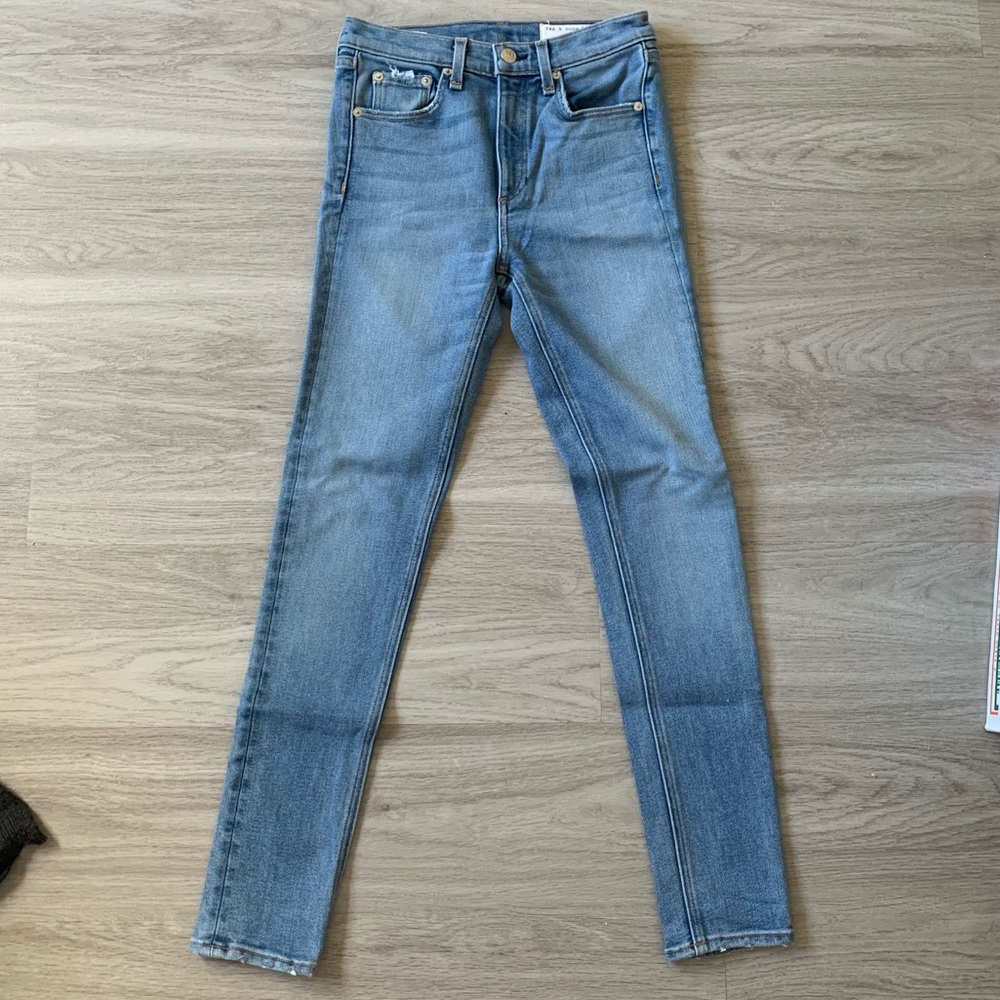 RAG & BONE HIGH RISE SKINNY JEAN